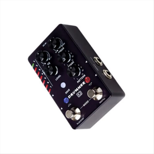 Standalone Drum Machine Drummer X2 Pedal 11 Different Groove Variations for Live Performance and Practice EU PLUG 1