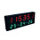 GPS Satellite Synchronized 2.3 Inch LED Clock Auto Timing Calibration Alarm Adjustable Brightness USB Type-C 5V 8