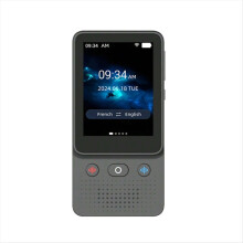 T21 Real-Time Translator with HD Screen 138 Online Languages 17 Offline WIFI 2.4G AI Voice Photo Translation