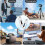 Wireless -Compatible Transmitter and Receiver: Plug & Play Portable Extender Kit Support 2.4/5G, 4K Decode 7