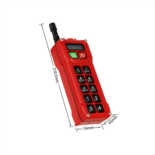 Industrial Remote Control Overhead Crane Wireless Switch Electric Hoist Waterproof 2