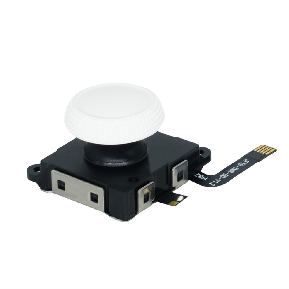 Tmr Electromagnetic Joystick For Switch/Lite/ Joycon Anti-Drift Tunnel Magnetic Resistance White 4852710075788