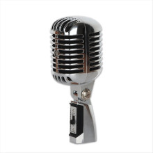 LAC50 - 55SH Professionelles kabelgebundenes Vintage-Klassiker-Mikrofon, dynamisches Gesangsmikrofon für Live-Auftritte und Karaoke