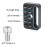2PCS Multi-Functional Cheese Plate with 1/4" & 3/8" Threads,Porous Connection Quick Installation Board for Camera Cage 7