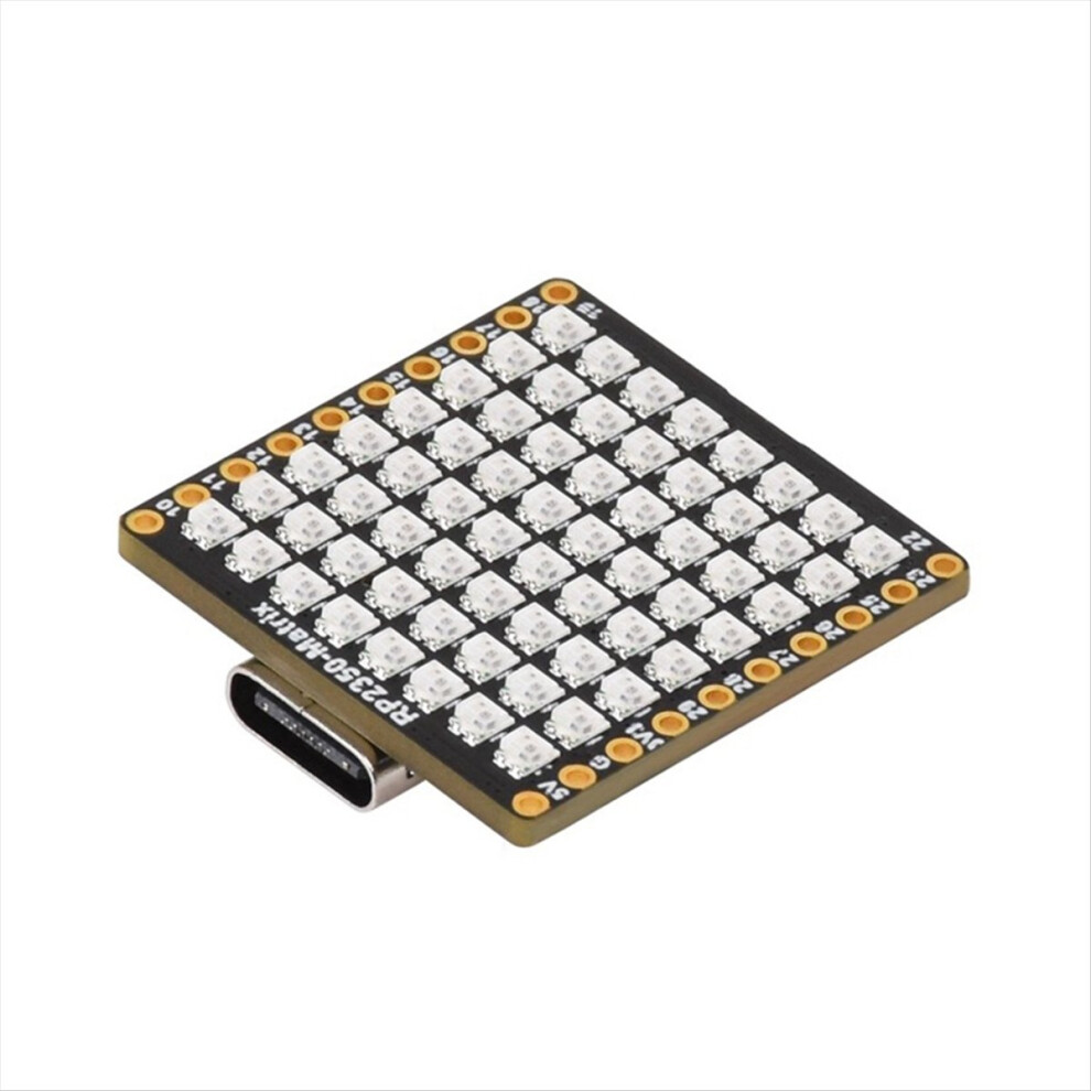 Photos - Printer Part RP2350 Matrix Micro-Type Development Board 8x8 LED Onboard QMI8658 Six- Sensor