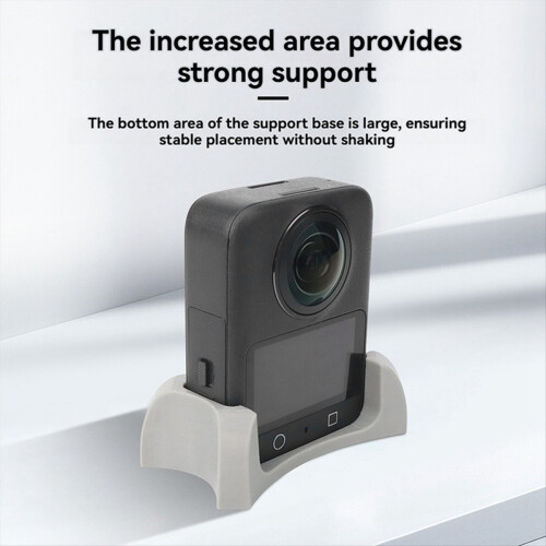 For 360 Silicone Desktop Base Non Slip Fixed Bracket Protective for Camera Accessories A 1