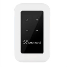 WiFi 6 Router mit 2100-mAh-Akku, unterstützt bis zu 32 Benutzer, Highspeed-WLAN mit 300 Mbit/s