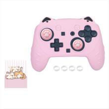 Silikonhülle für 2 Pro Katzenohr-Gamecontroller, rutschfest, schweißabweisend, passgenau und komfortabel