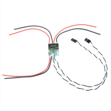 2-6S 30A Brushed Dual Channel Bidirectional ESC with Tank Mixer for Tracked Vehicles and Boats (PWM Signal) Without UBEC