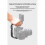 Cold Shoe Mount U-Shape Camera Handle Grip Video Light Holder for Stabilizer Microphone Stand 3