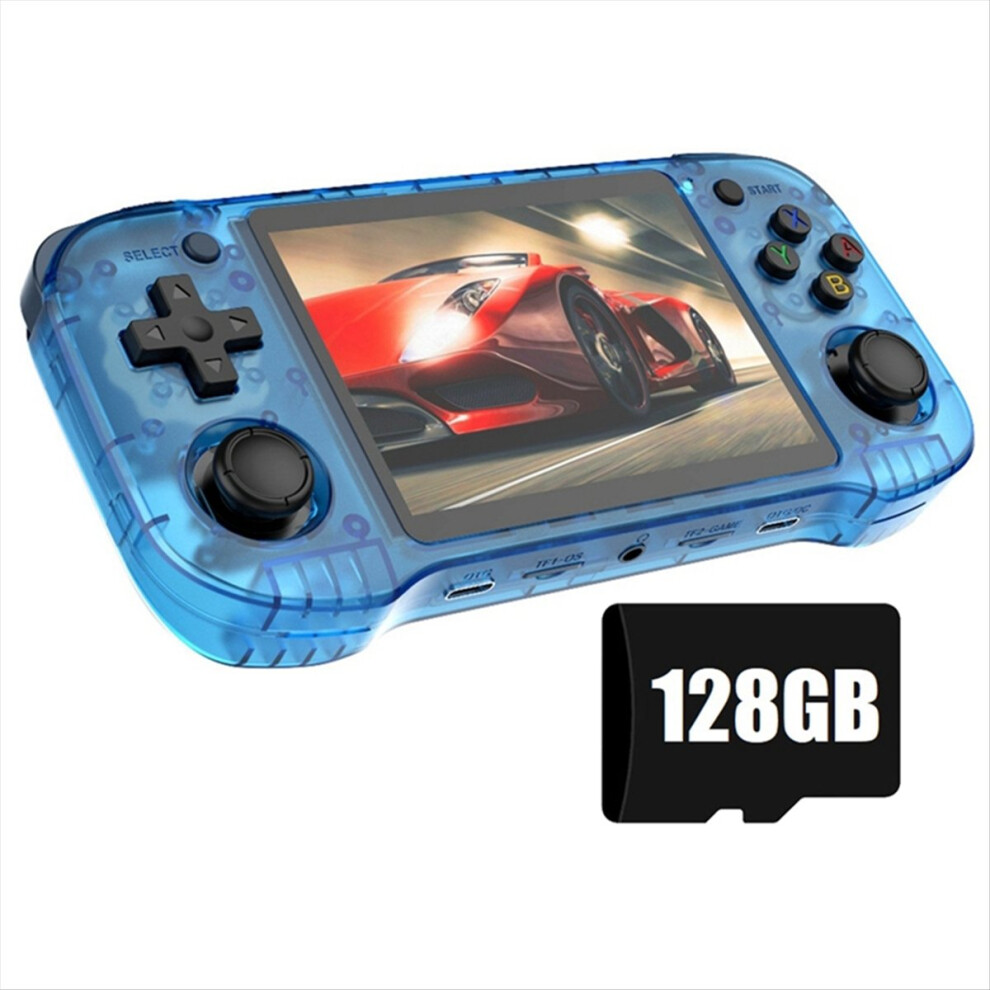 R46h Retro Video Game Console 128G 20000+Games 4.2 Inch Screen Portable Player Gamepad Support 10+ Emulator A 4851971813108