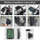 Bicycle Speedometer and Odometer Wireless Waterproof Cycle Bike Computer Multi-Functions Timer Cycling Stopwatch 7