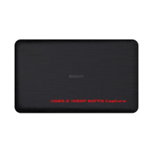 USB 3.0 1080p 60fps - Kompatible Videoaufnahmekarte, unterstützt 4K-Loop-Line-In-Audiomixer, Live-Streaming und -Aufnahme