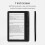 Portable Ebook Reader 7 Inch Multifunctional 512M+8GB Memory Compact Size Long Endurance Time Digital Book 5