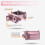 Quick Release Expansion Adapter for Pocket 3 Two-Way with Cold Shoe Frame Bracket 1/4 Screw Hole B 5