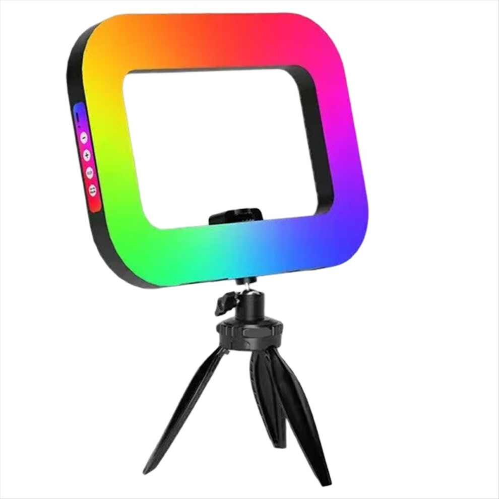 Rgb Handheld Portable Cell Phone Live Special Rechargeable Photography Desktop Selfie Light 4851971812484