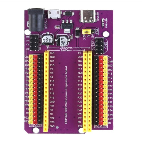 Expansion Board for ESP32, Breakout 38-Pin ESP32 ESP32S 38 Pin 2
