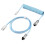 Mechanical Keyboard Adapter Coiled Cable TypeC Phone Charging Cord USB Aviation Connector Wire for Desktop PC,A 8
