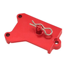 Upgrade-Batteriehalter aus Metall, Servo-Befestigungshalterung für SCY 1/16 RC-Car-Teile und Zubehör