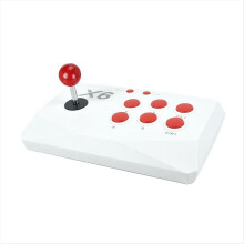 X6 Stick 4K Videospielkonsole mit Doppel-Joystick, über 10.000 Spiele für MAME/PS1