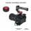 Camera Record Button with Cold Shoe Mount A9 II/A9 S5 II X-T3 6