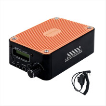 USDR USDX+Plus V2 8-Band SDR Transceiver HF SSB QRP LCD with Display Speaker Microphone 3-5W EU Plug