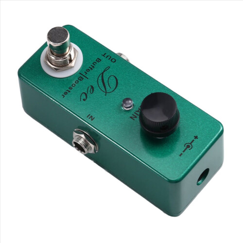 Dec Buffer Booster Mini-Single-Effektpedal für E-Gitarre mit Clean Boost und True Bypass 1