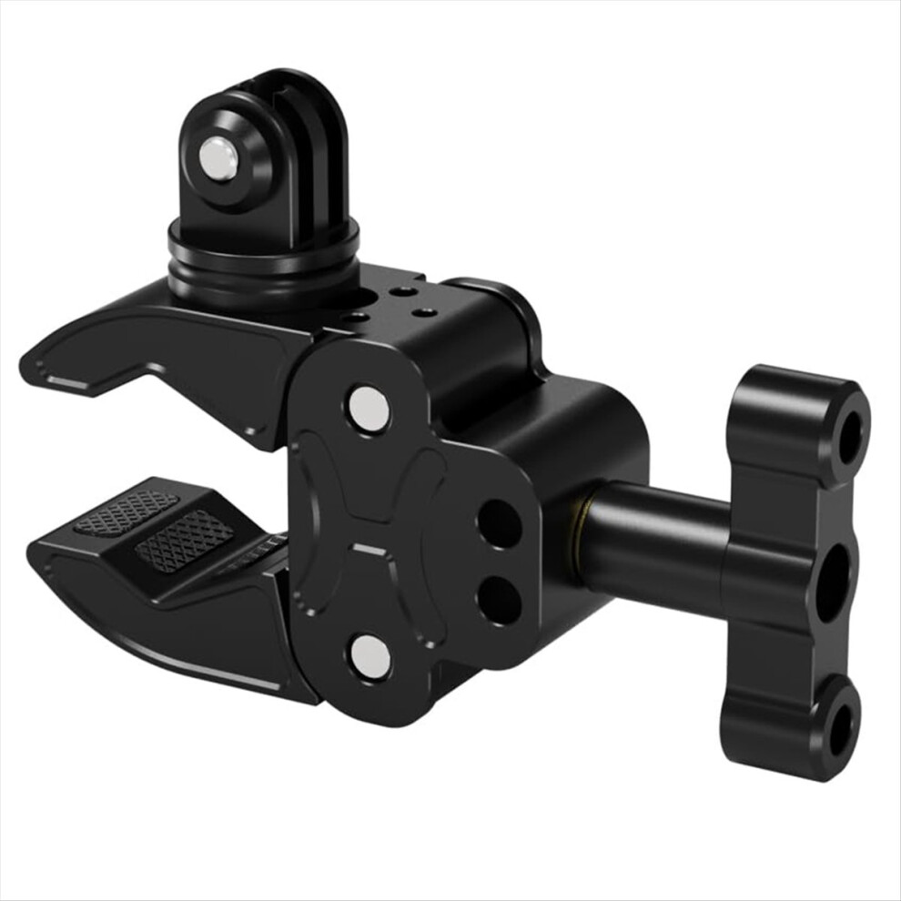 Photos - Other Photo Accessory Universal 3-Card Front and Rear 180 Adjustment Super Clamp Camera Mount Handlebar Pole Tube Tripod Desk Holder