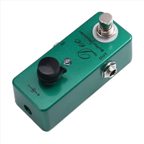 Dec Buffer Booster Mini-Single-Effektpedal für E-Gitarre mit Clean Boost und True Bypass 2