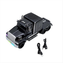 Retro Car Bluetooth Speaker -570 Desktop with HIFI Stereo Supports USB TF Card FM Radio for Home & Office B