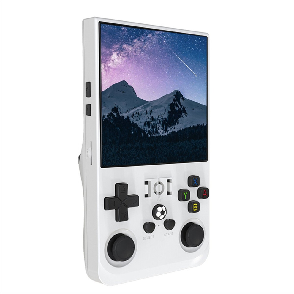 Exogio R36max Retro Game Console 128Gb 4.0 Inch Ips Screen For Linux System Portable Handheld Video Playerpreloaded Games B