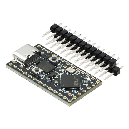 Das Mini-Entwicklungsboard ProMicro RP2040 ist kompatibel mit OxB2 MicroPython 4M. 2