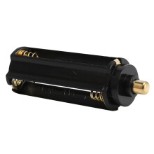 New 1PCS 18650 Battery Tube + AAA Holder for Flashlight Torch Lamp