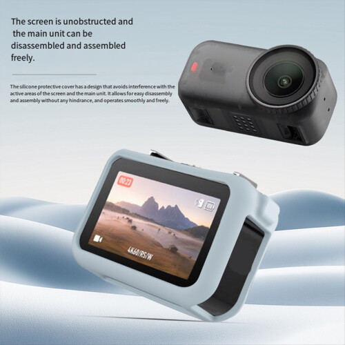 For NANO Protective Case Anti-Scratch Screen Security Protection Soft Cover Action Camera Accessories Black 1