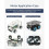 DIY DC Motor with Encoder Speed Measurement Geared High Torque 310 for Self Balancing Car Robotics D 5