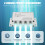 UTP 4-Kanal passiver Video-Balun-Transceiver 6