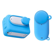 Schutzhülle für GO3/GO3S Silikonhülle GO3 Daumenkamera Zubehör Blau