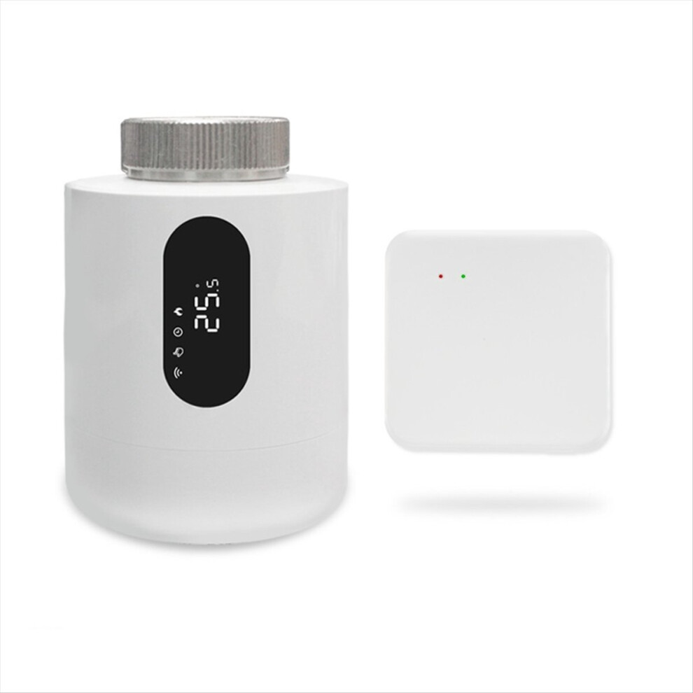 Tuya Smart Zigbee 3.0 Radiator Thermostat Thermostatic Valve Trv Programmable Temperature Controller W/Gateway 4852710057647