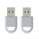 2 Stück für PC05 Hyperlink 2 Wireless-Controller-Adapter One/Series Gamepad 2