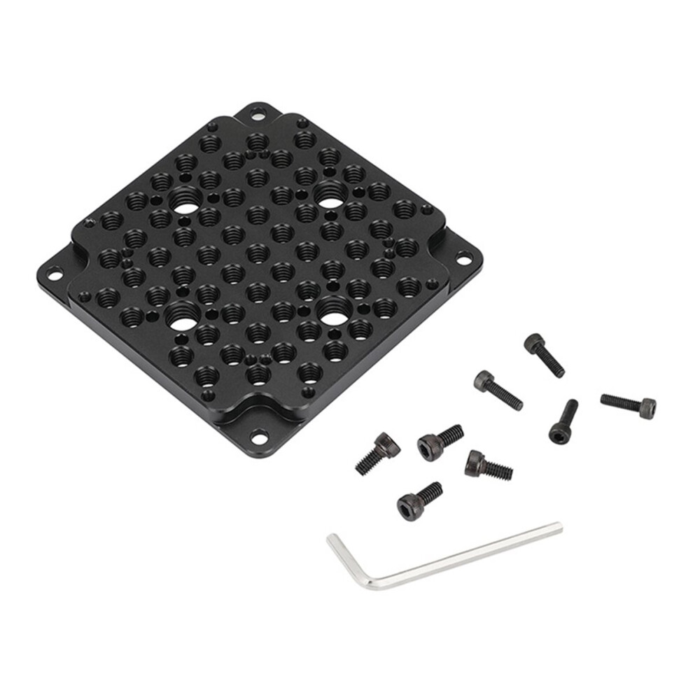 Aluminum Camera Cheese Mounting Plate Multipurpose Suitable For Standard 75Mm Mount Monitoring Cage 4851971807268