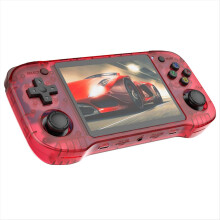 R46H Retro-Handheld-Spielkonsole, 4,2-Zoll-Bildschirm, tragbarer Videoplayer, unterstützt über 10 Emulatoren, 64 GB Speicher.