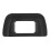 Black Rubber Wrapped Plastic Eyecup Eyepiece -20 for D5100 D5000 D3100 11