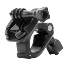 Fahrrad-/Motorradlenker-Halterungsadapter, 360 drehbar, 25–30 mm Durchmesser, für 6, 5, 4, 4+ und 3 Zoll.
