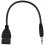 USB jack, AUX, 3.5 mm jack for audio data charging cable black 3