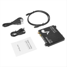 USB 192kHz 24Bit Digital to Analog Converter with &Volume Control Coaxial Toslink Stereo L/R