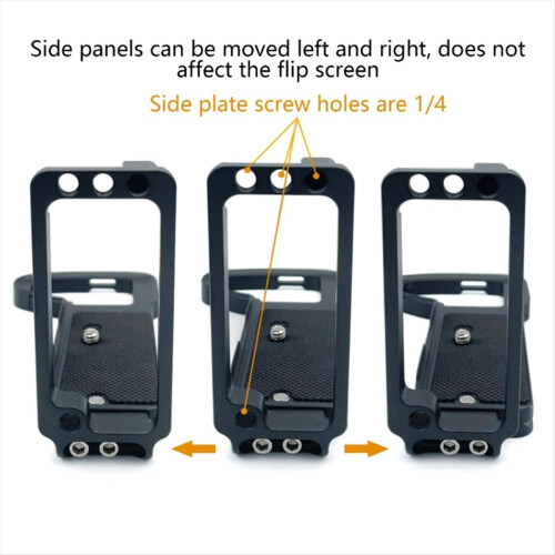 Quick Release Plate Base Grips Handle, Hand Grip Handle L Holder A7r4 A7m4 A7S3 A1 Camera B 2