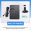 Waterproof 10W Solar Panel Charger for Home Security Camera Cells Powered with Charging Cable,Black 6