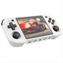 R46H Retro-Handheld-Spielkonsole, Mini-Player, tragbar, 4,2-Zoll-Bildschirm, unterstützt über 10 Emulatoren, 64 GB Speicher