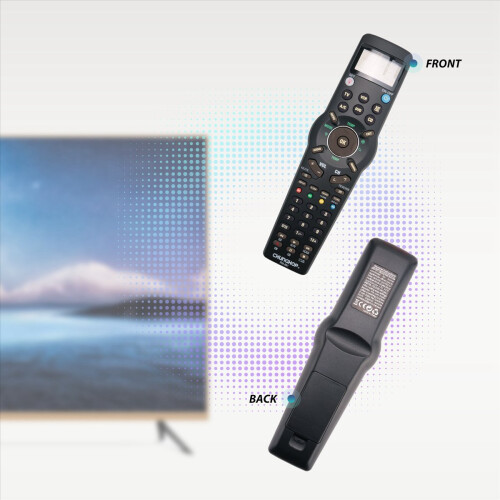 RM991 Smart Universal Remote Control Multifunctional Learning for TV/TXT,DVD CD,VCR,SAT/CABLE and A/C 2