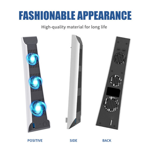 Cooling Fan for Console Temperature Exhauster USB External Cooler Digital Edition / Ultra HD 2